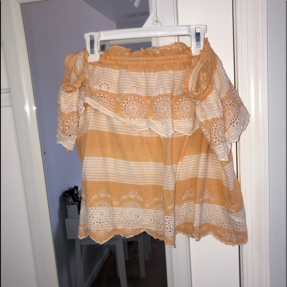 AE Floral Off The Shoulder Top